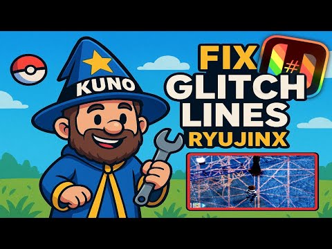HOW TO FIX GLITCH LINES in Pokémon Legends ZA on Ryujinx!