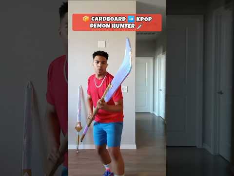 Mira's Curved Moon Sword (Gokdo)🗡️ #kpopdemonhunters #mira  #sword  #crafts #cosplay #transformation