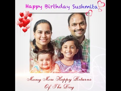 BirthDay Wishes - Sushmita Prabhu | MelodiousHeartz |