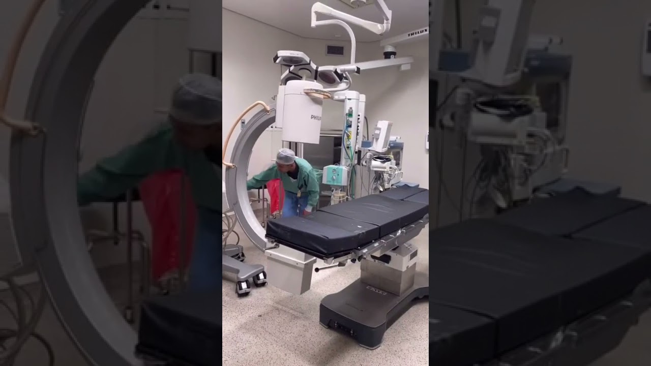 Como utilizamos o arco cirúrgico na prática (MODELO PHILIPS BV PULSERA)