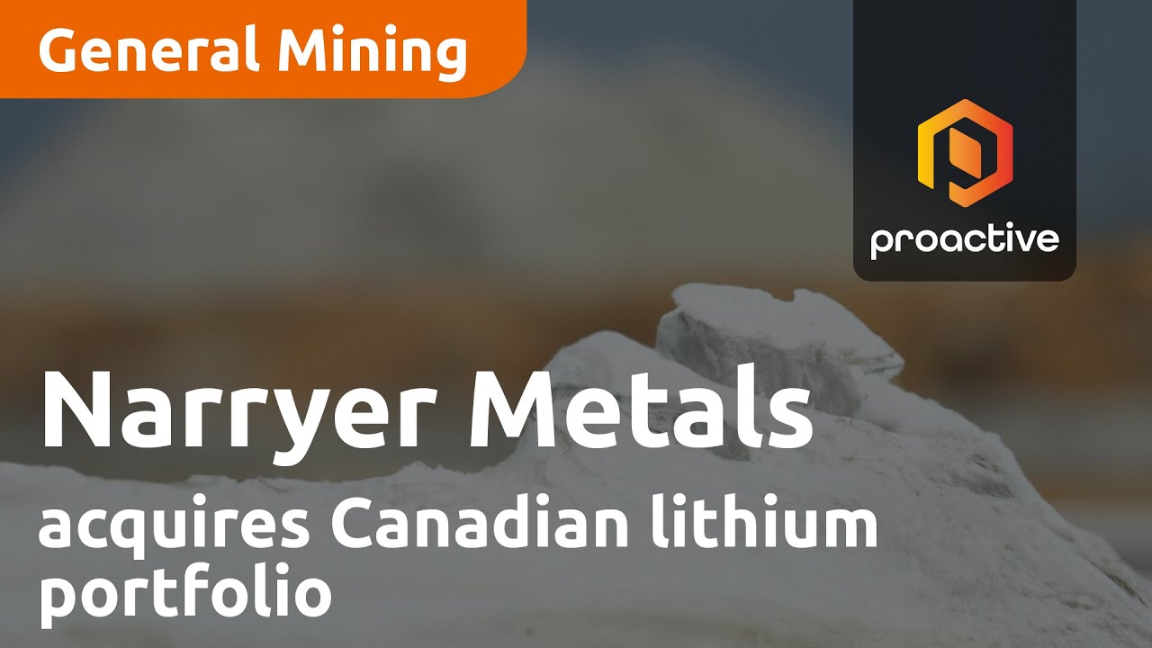 Narryer Metals acquires Canadian lithium portfolio