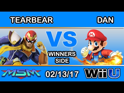 MSM 85 - Tearbear (Captain Falcon) Vs. E2C | Dan (Mario) Winners Side - Smash Wii U