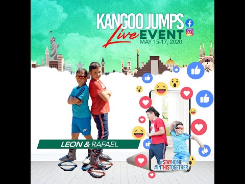 Kangoo Jumps® Live Event May 16, 2020 - Leon & Rafael Ionescu Kangoo Discovery™ Dance Edition