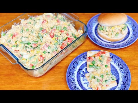 Ensalada de Garbanzos con Mayonesa de Aquafaba | Una Chef en la Cocina