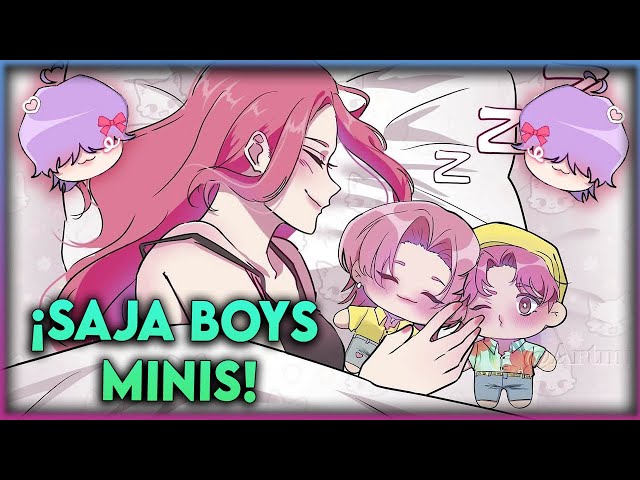Vídeo relacionado con KPOP Demon Hunters Huntrix Saja Boys Rujinu Heart Fan Art Sudadera con Capucha