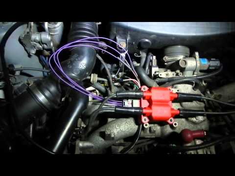Subaru Impreza 2.5RS MSD coil pack conversion 1st run