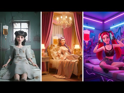 KPop Demon Hunters: Rich vs Poor vs Giga Rich! Who Rules in The Hospital (Official Music Video)