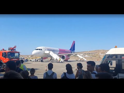 Wizz Air Mykonos - Cluj Napoca Flight