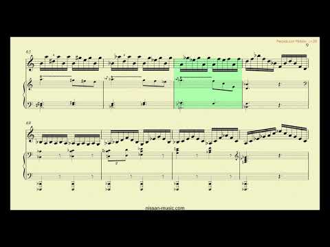 Novacek - Perpetuum Mobile - Study from Slow to Fast - Violin and Piano Score