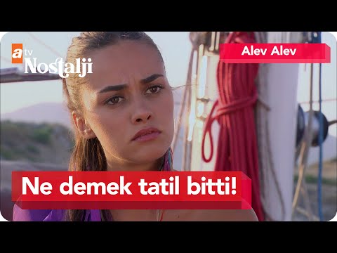 Zengin tatili yarıda kaldı! - Alev Alev 1. Bölüm