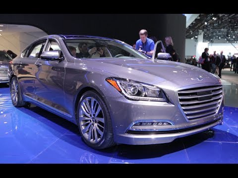 2015 Hyundai Genesis Sedan - 2014 Detroit Auto Show