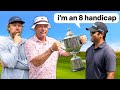 Hustling A Major Champion With UNDERCOVER D1 Golfers