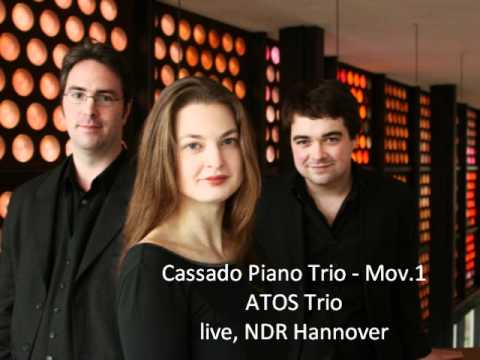 ATOS Trio: G.Cassado, Piano Trio in C-Major (1926) -I.Allegro risoluto