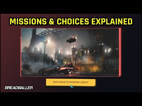 The Phantom Liberty Starting Option • Cyberpunk 2077