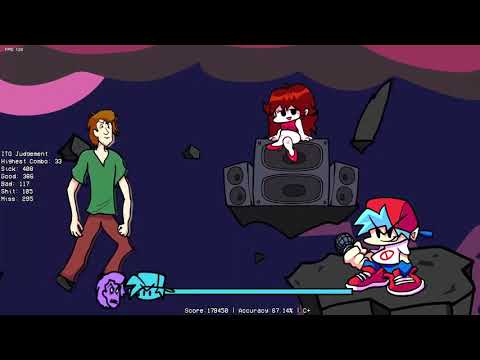 Friday Night Funkin' VS Shaggy - All God Eater Retrospecter Remix Endings (SPOILERS)