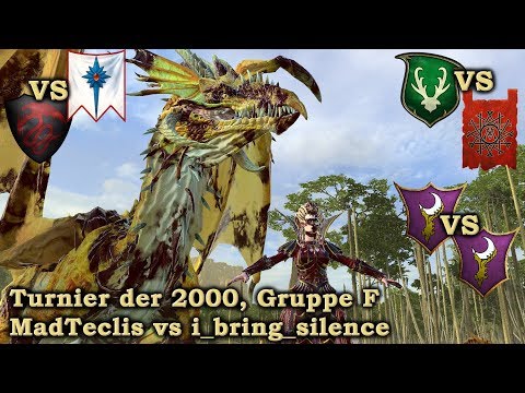 MadTeclis vs I_bring_silence - Gruppe F Total War: Warhammer 2 Deutsch