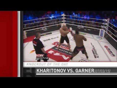 Knockout of the Day: Sergei Kharitonov Stops Kenny Garner at M-1 Challenge 59