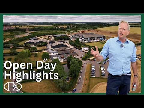 Behind the Scenes at P.X Farms Open Day 2025 - Fendt, Claas, JCB + More