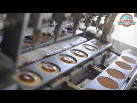 How to make Stroopwafels | Stroopwafel Production Process | Amsterdam! Good Cookies