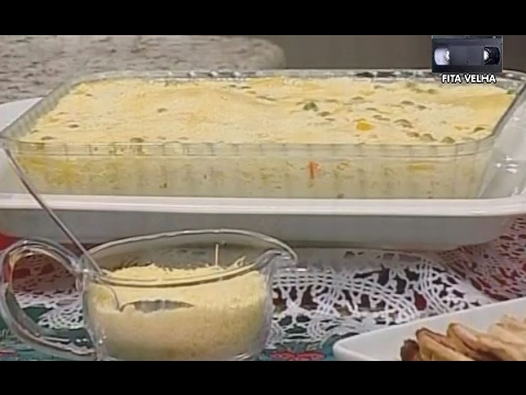 Palmirinha - Lasanha com molho branco  - Tv Culinária 2006