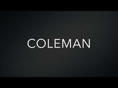 How to Pronounce Coleman