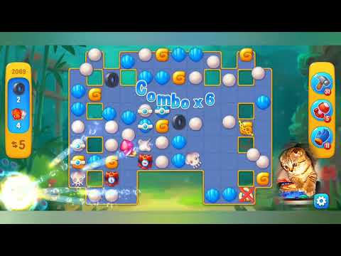 Fishdom 2022, no Boosters,   2069  level  -  прохождение без бустеров,   2069  уровень.