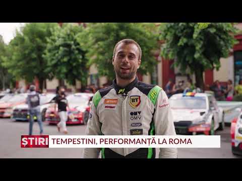 Simone Tempestini, performanţă românească în europeanul de raliuri