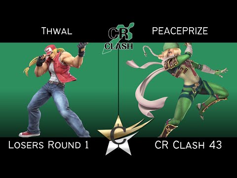 CR Clash 43 Losers Round 1 - Thwal (Terry) vs PEACEPRIZE (Sheik) - HDR