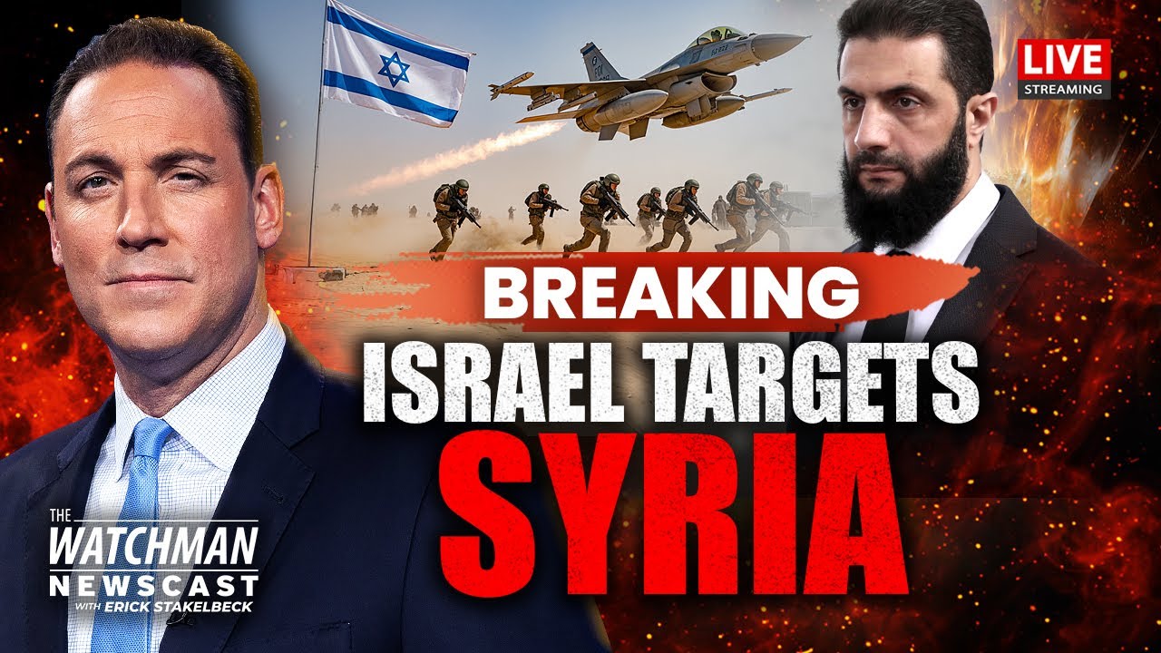Israel to EXPAND Syria Strikes After Deadly Raid? Trump Issues WARNING | Watchman Newscast LIVE