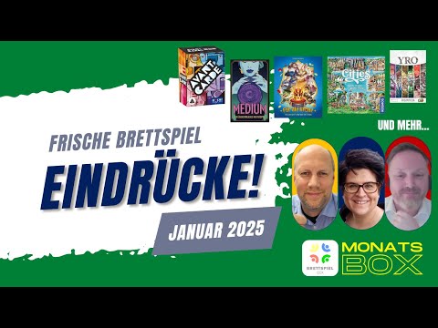 Brettspiel Monatsbox der Brettspielbox - Monat Januar 2025