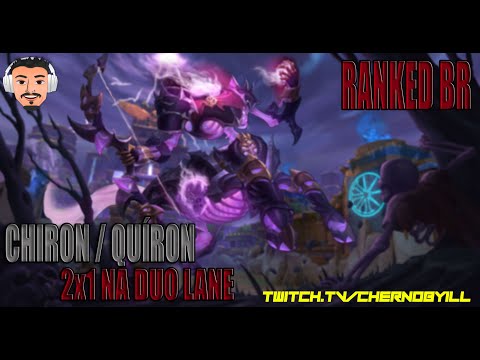 SMITE BR - RANKED PLAYS, QUÍRON/CHIRON ADC CARREGANDO O TIME