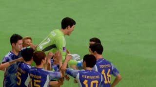 FIFA 23_ワールドカップ　日本VSクロアチア　決勝トーナメント1回戦　初のベスト8を掛けて…　［日本でワールドカップ優勝を目指す！］