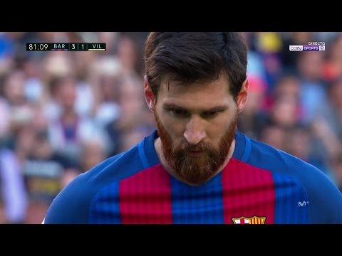 Lionel Messi vs Villarreal (Home) 16-17 HD 720p (06/05/2017)