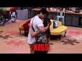 Bigg Boss 13 Sidharth Shukla Kisses Good Friend Shehnaaz Gill