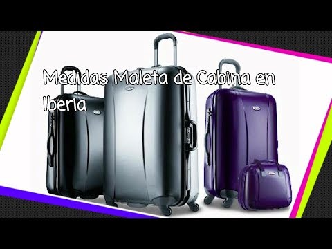 ⊛ 24 Mejores Maletas Tamaños Cabinas Dimensiones Iberia : Mayo 2022
