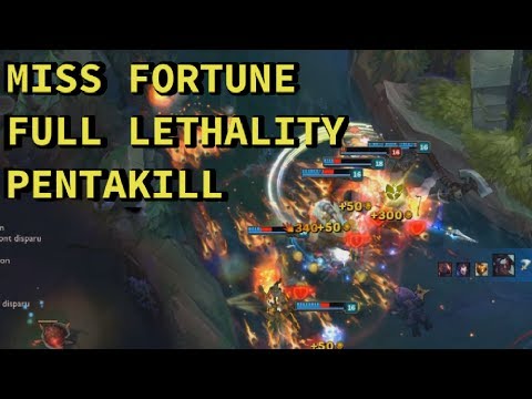 FULL LETHALITY MISS FORTUNE PENTAKILL