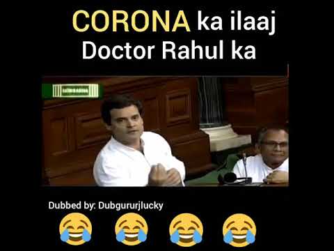 Corona Ka Ilaaj 😂  ft. Rahul Gandhi | RaGa Funny Dubbing | Dubbed By Dub Guru RJ Lucky Unofficial |