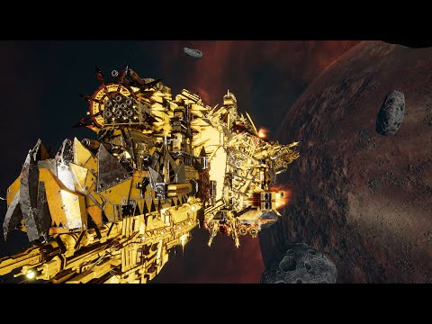 Skalgrim Mod 2021: Gorka Morka in action! Orks vs Space Marines - Battlefleet Gothic Armada 2