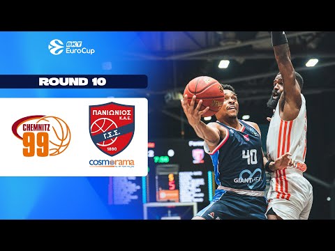 NINERS Chemnitz - Panionios Cosmorama Travel Athens | Round 10 | EuroCup Basketball 2025-26
