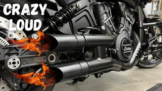 GP Shortys On a Indian Scout, Sound Test Ride Along