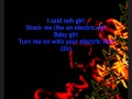 MGMT Electric Feel (justice remix) lyrics 