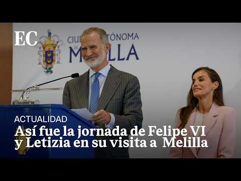 Así fue la VISITA COMPLETA de los REYES DE ESPAÑA a MELILLA por PRIMERA VEZ desde su PROCLAMACIÓN