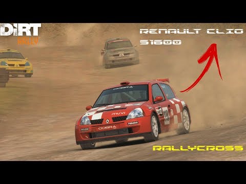 Steam Rallycross Steam Community :: Video :: DIRT RALLY - RENAULT CLIO S1600 ...