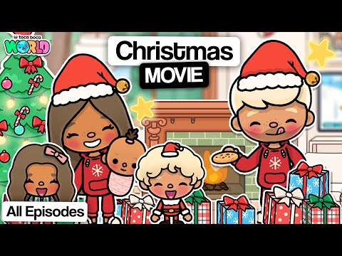 THE CHRISTMAS MOVIE!🎄(1 HOUR OF FAMILY ROLEPLAYS) | Toca Life World Family Roleplays 🌍