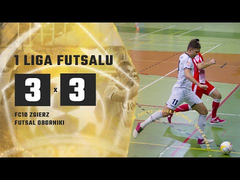 SKRÓT MECZU - FC10 ZGIERZ 3:3 KS FUTSAL OBORNIKI