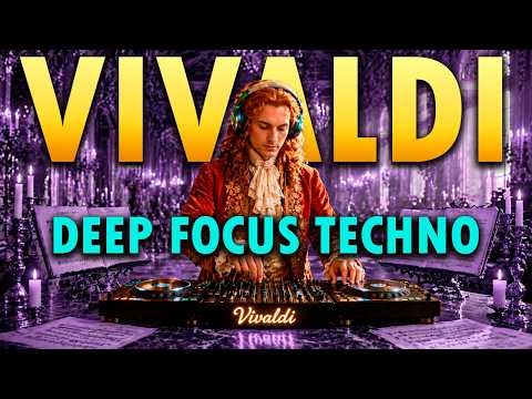 Deep Focus Music 🧠 Vivaldi in Minimal Techno for Work & Coding