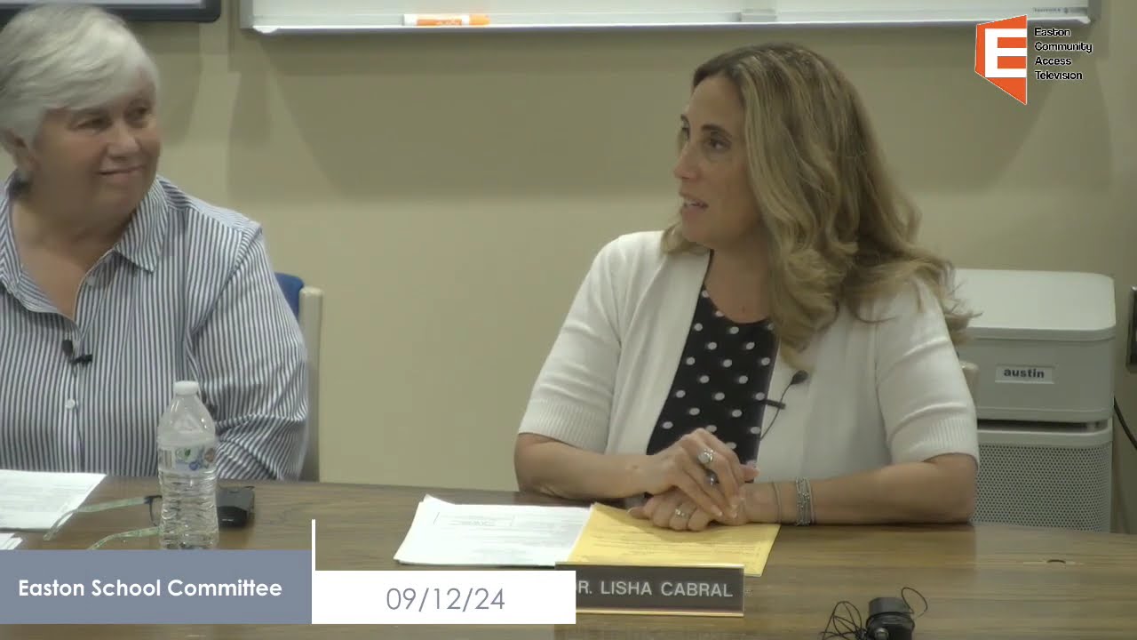 School Committee Meeting 9/12/24