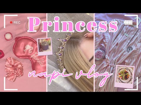 PRINCESS NAPI VLOG | smink, dumcsi, körmök, tánc, hercegnő vibes 👑🌸🩷