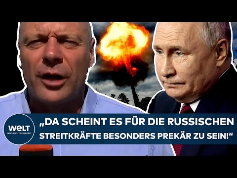 PUTINS KRIEG: "Da scheint es für die russischen Streitkräfte besonders prekär zu sein!"