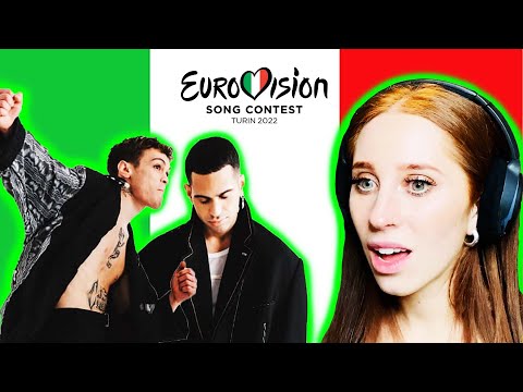 I REACTED TO ITALY'S SONG FOR EUROVISION 2022 // MAHMOOD & BlANCO "BRIVIDI"